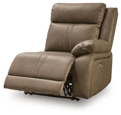 Max-Momentum 5-Piece Power Reclining Sectional in Biscotti