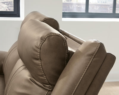 Max-Momentum 5-Piece Power Reclining Sectional in Biscotti