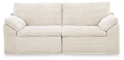 Fannin 4-Piece Sectional with Ottoman in Ivory