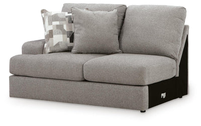 Lindon 3-Piece RAF Chaise Sectional in Smoke