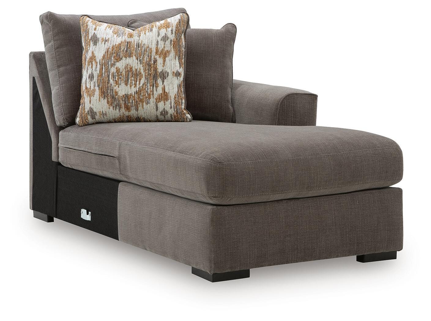 Larson Levee 3-Piece Sectional in Espresso