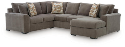 Larson Levee 3-Piece Sectional in Espresso