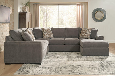 Larson Levee 3-Piece Sectional in Espresso