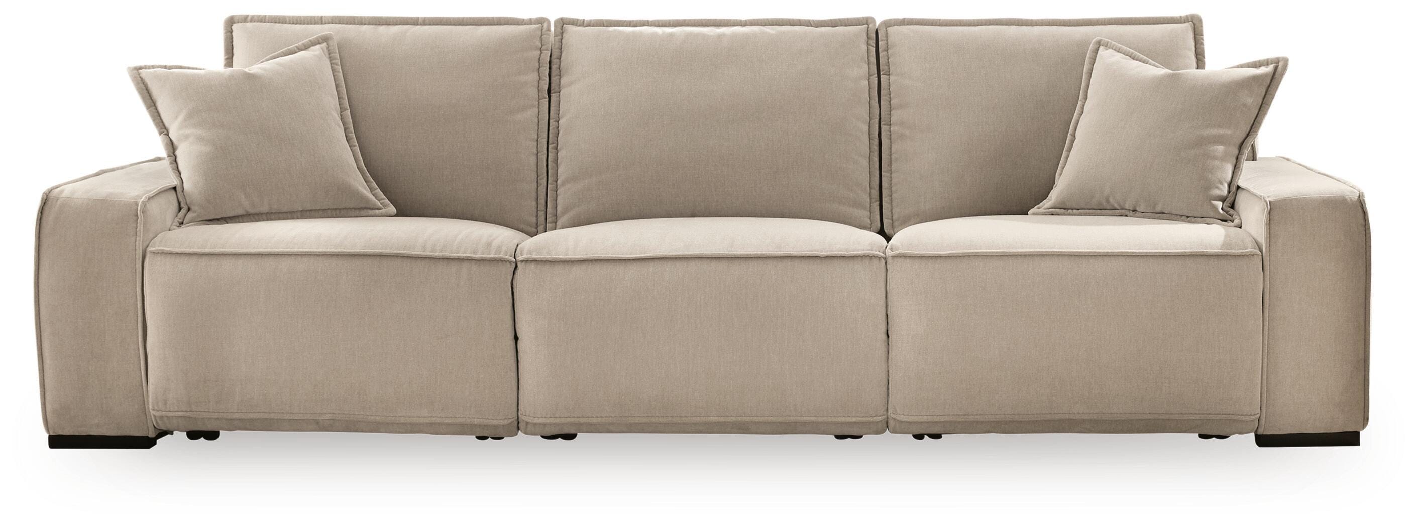 Carceri 3-Piece Power Sectional Reclining Sofa in Cashmere