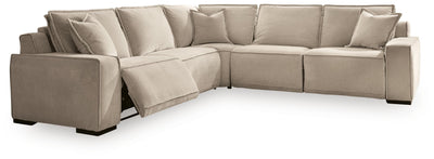 Carceri 5-Piece Power Sectional Reclining Sofa in Cashmere