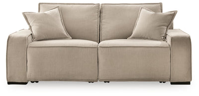 Carceri 2-Piece Power Reclining Sectional Loveseat in Cashmere