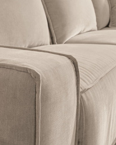 Carceri 5-Piece Power Sectional Reclining Sofa in Cashmere