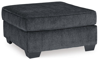 Altari 2-Piece Sectional and Ottoman in Slate