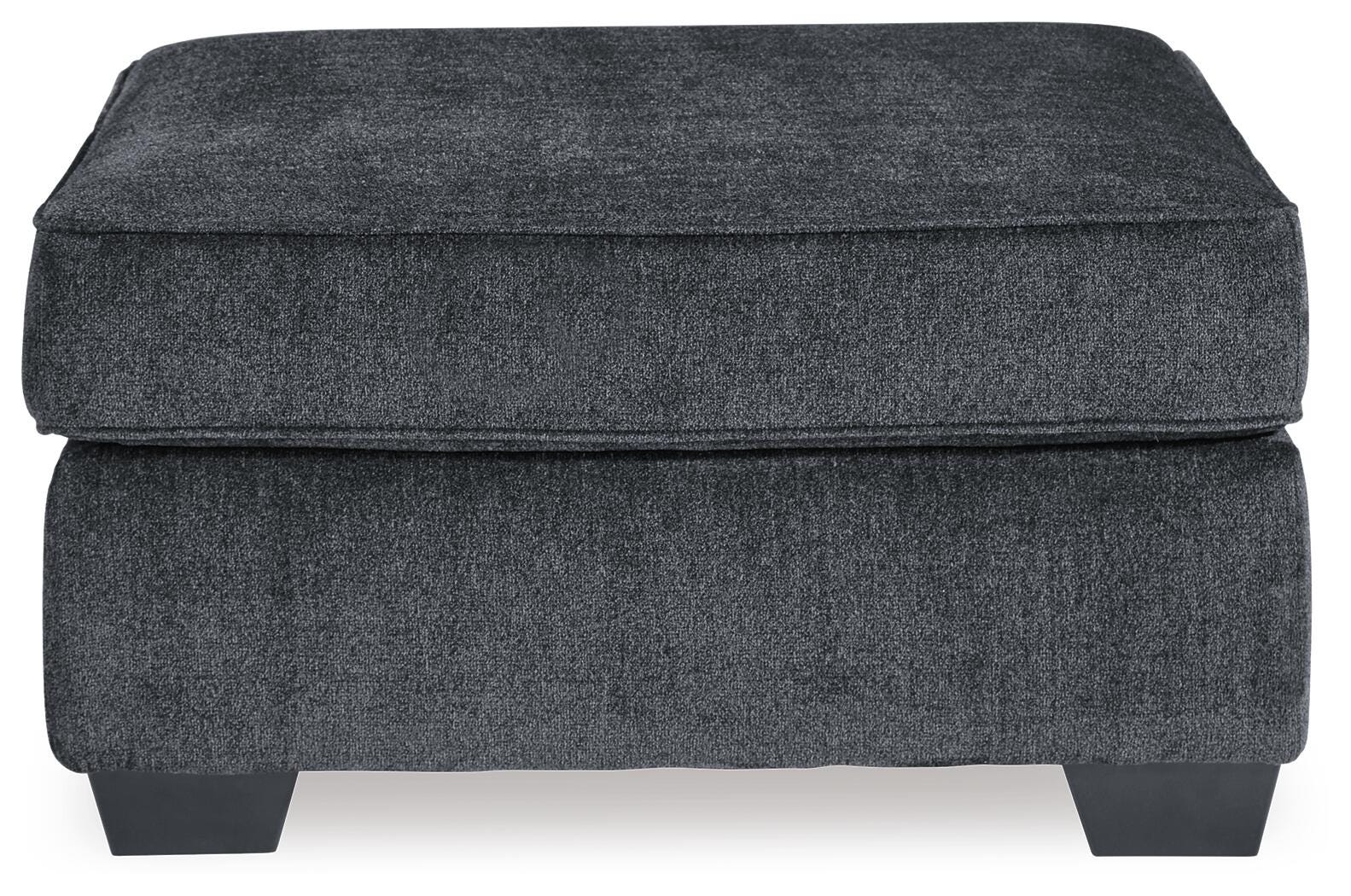 Altari 2-Piece Sleeper Sectional and Ottoman in Slate