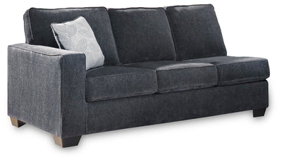 Altari 2-Piece Sleeper Sectional with Ottoman in Slate