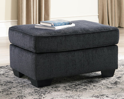 Altari 2-Piece Sleeper Sectional with Ottoman in Slate