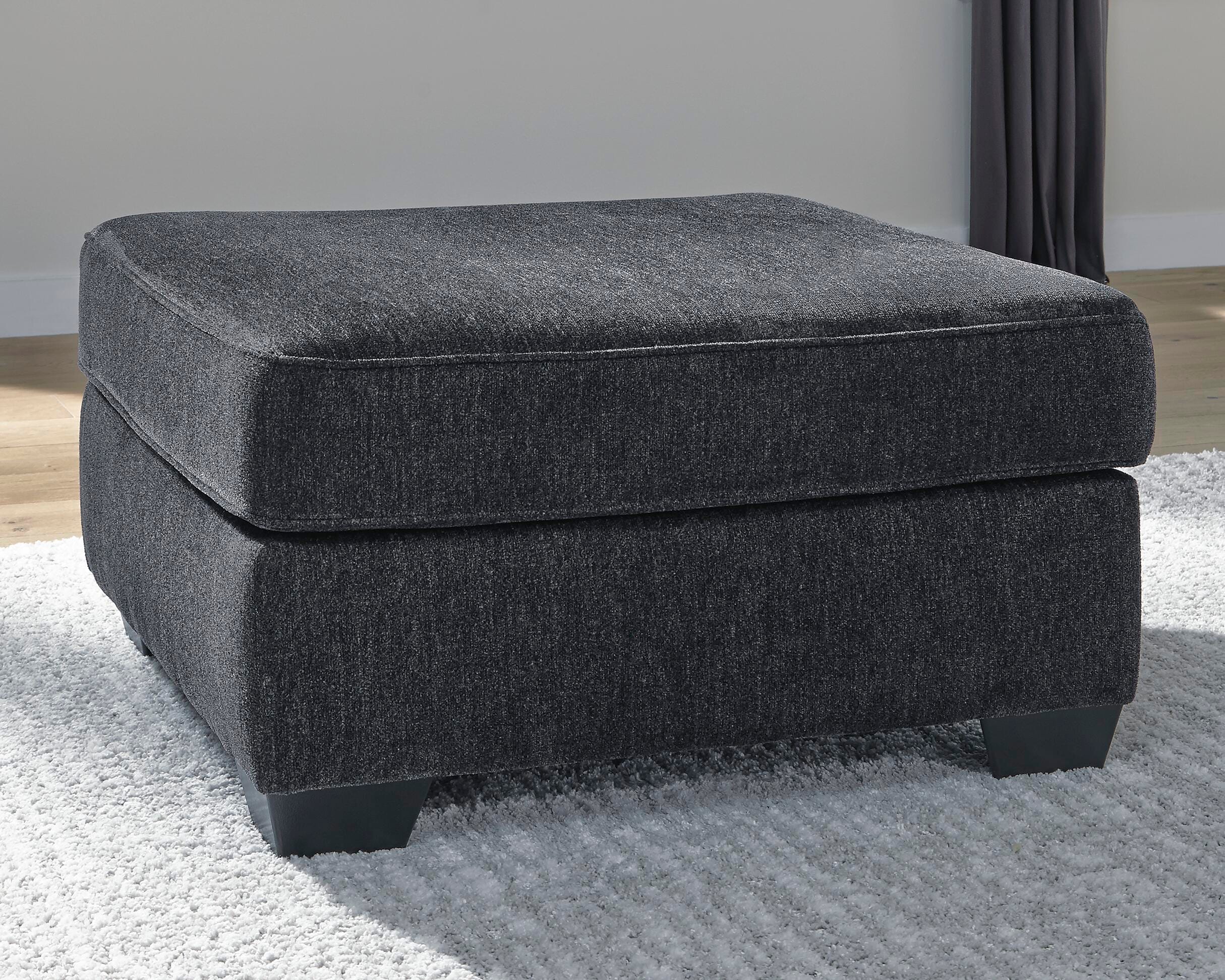 Altari 2-Piece Sectional and Ottoman in Slate