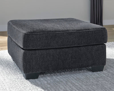Altari 2-Piece Sectional and Ottoman in Slate