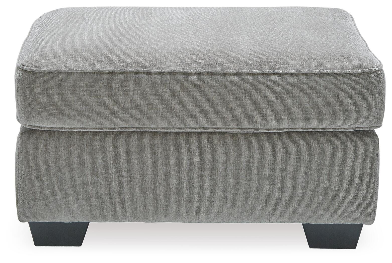 Altari 2-Piece Sleeper Sectional with Ottoman in Alloy
