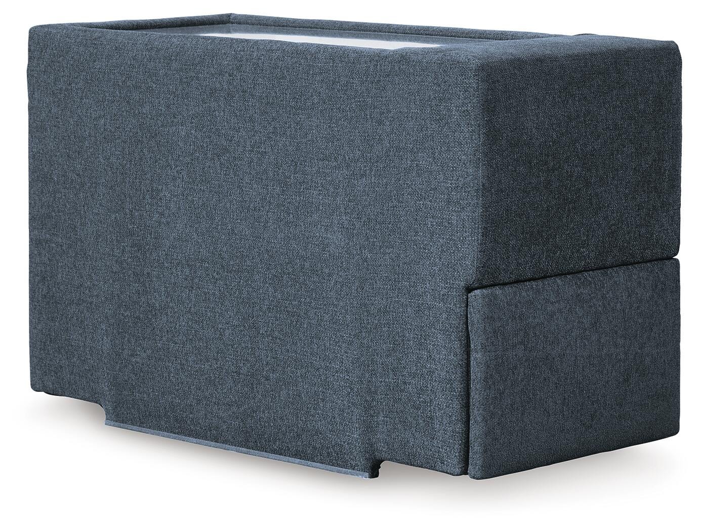Modmax 3-Piece Sectional in Ink Performance Fabric and Next-Gen Nuvella