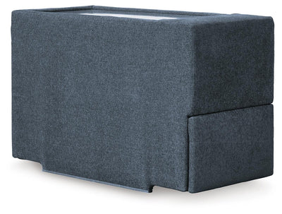 Modmax 3-Piece Sectional in Ink Performance Fabric and Next-Gen Nuvella