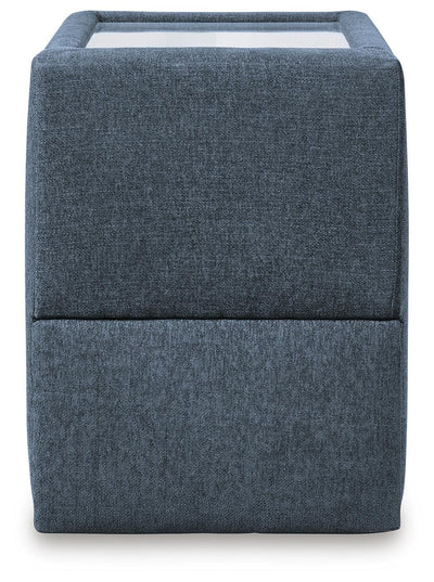 Modmax 3-Piece Sectional in Ink Performance Fabric and Next-Gen Nuvella