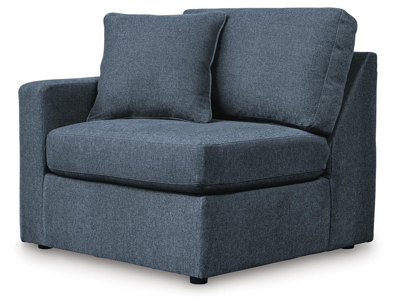 Modmax 3-Piece Sectional in Ink Performance Fabric and Next-Gen Nuvella