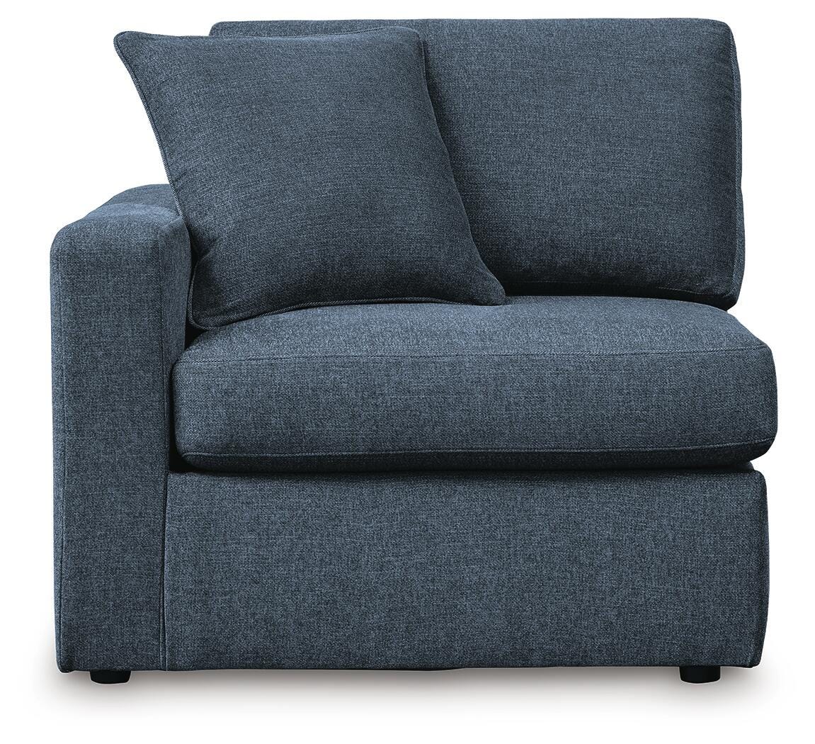 Modmax 3-Piece Sectional in Ink Performance Fabric and Next-Gen Nuvella