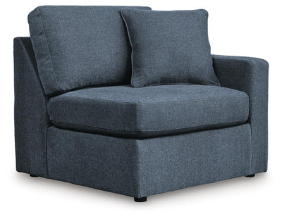 Modmax 3-Piece Sectional in Ink Performance Fabric and Next-Gen Nuvella