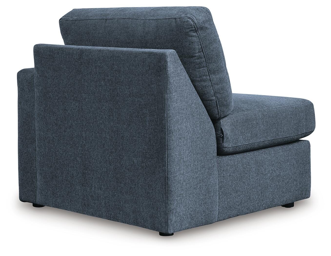 Modmax 3-Piece Sectional in Ink Performance Fabric and Next-Gen Nuvella