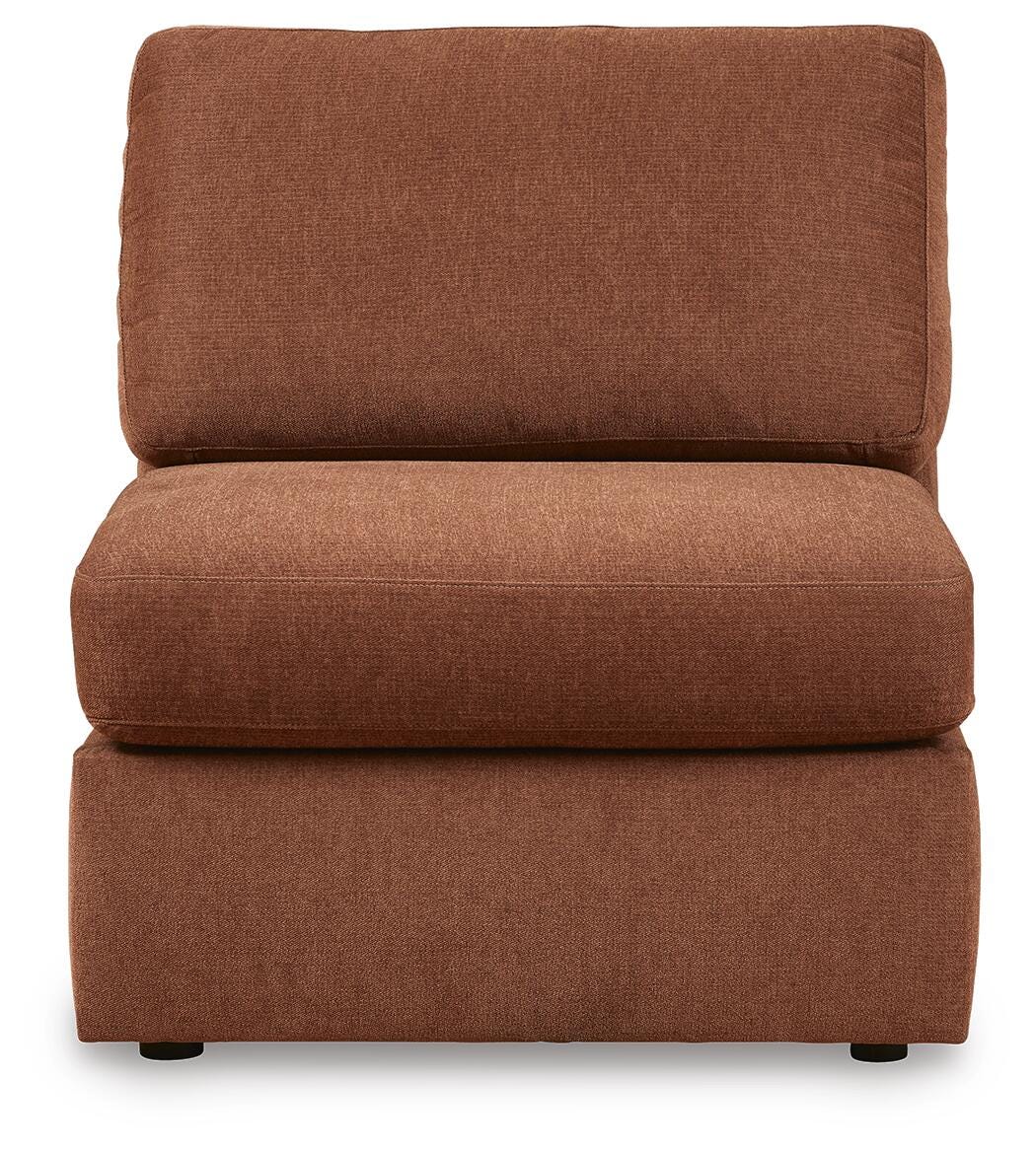 Modmax 5-Pc. Sectional in Spice Performance Fabric and Next-Gen Nuvella