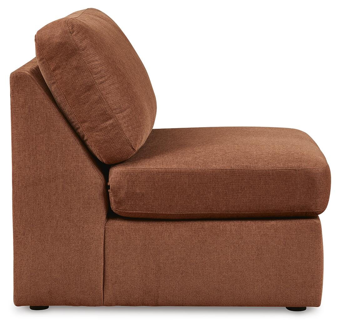 Modmax 5-Pc. Sectional in Spice Performance Fabric and Next-Gen Nuvella