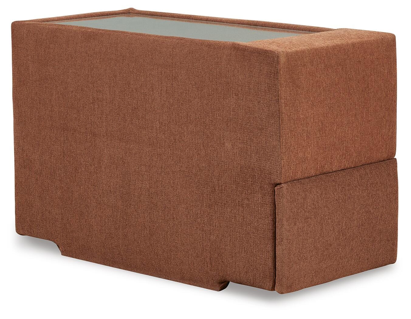 Modmax 6-Piece Sectional w/ Storage Console in Spice Performance Fabric and Next-Gen Nuvella