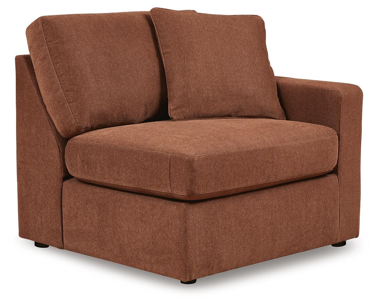 Modmax 5-Pc. Sectional in Spice Performance Fabric and Next-Gen Nuvella