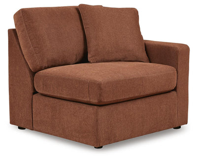 Modmax 5-Pc. Sectional in Spice Performance Fabric and Next-Gen Nuvella