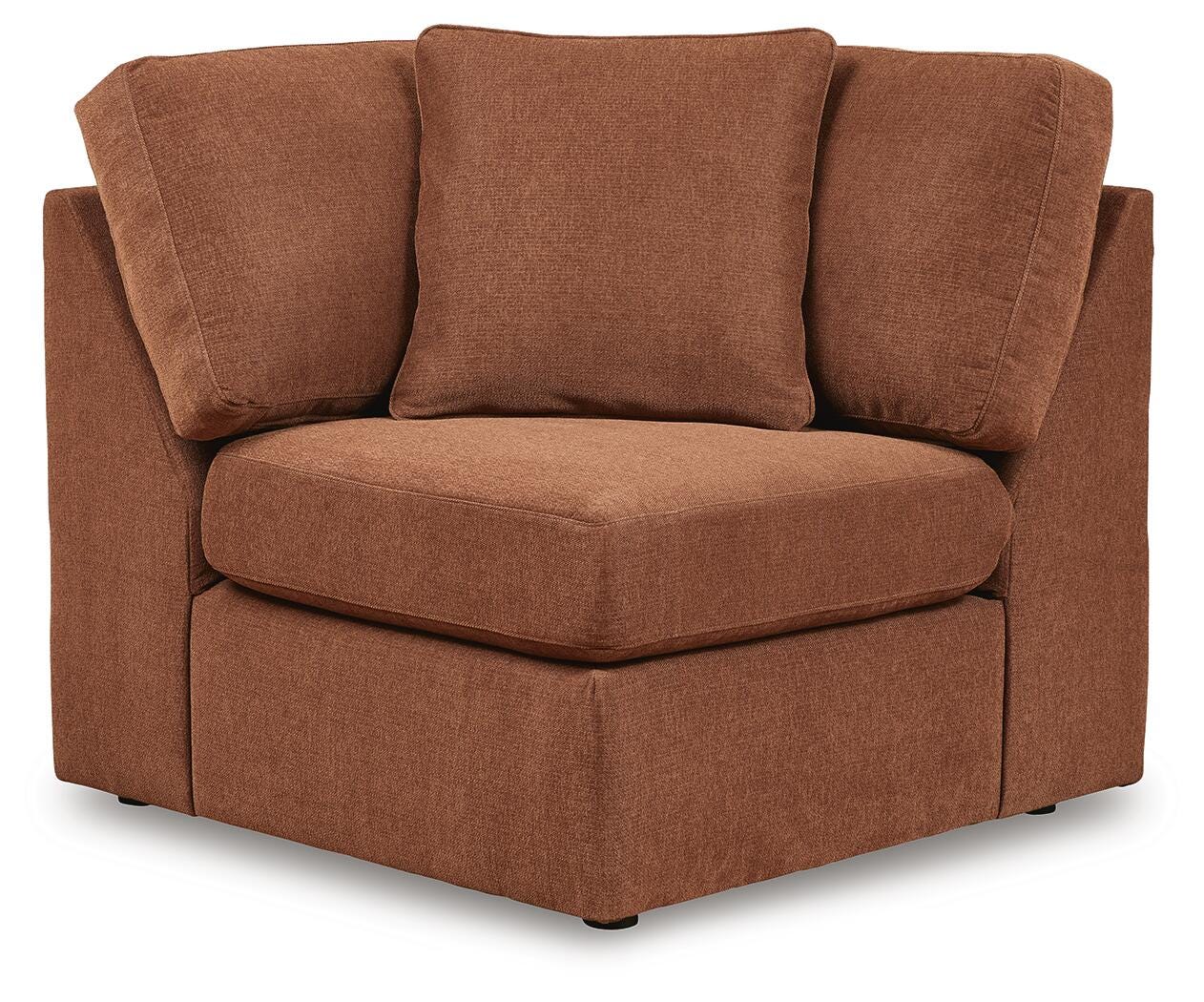 Modmax 5-Pc. Sectional in Spice Performance Fabric and Next-Gen Nuvella