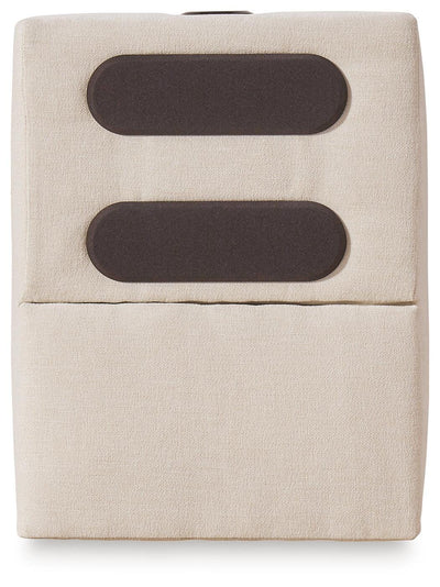 Modmax 6-Piece Sectional with LAF Chaise and Ottoman in Oyster