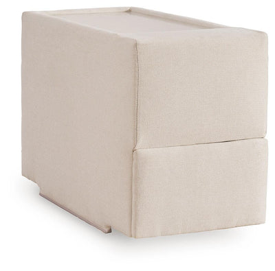 Modmax 6-Piece Sectional w/ Storage Console in Oyster Performance Fabric and Next-Gen Nuvella
