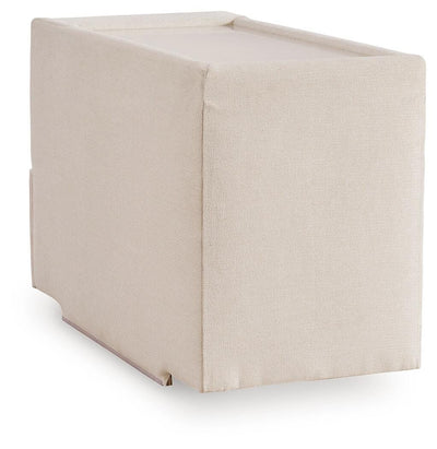 Modmax 6-Piece Sectional w/ Storage Console in Oyster Performance Fabric and Next-Gen Nuvella