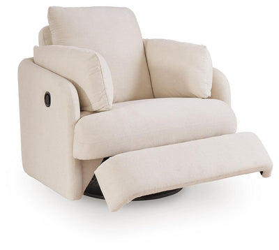 Modmax 5-Piece Sectional and Swivel Glider Recliner in Oyster