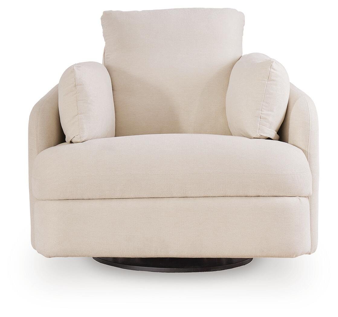 Modmax 3-Piece Sectional, 2-Piece Sectional Loveseat and Swivel Glider Recliner in Oyster