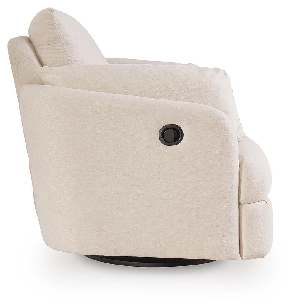 Modmax 6-Piece Sectional and Swivel Glider Recliner in Oyster