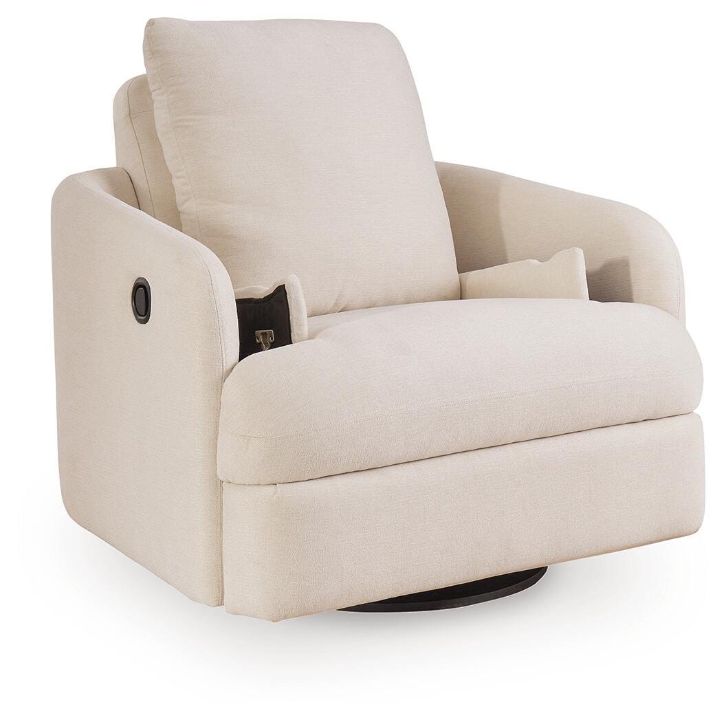 Modmax 3-Piece Sectional Sofa, 2-Piece Sectional Loveseat and Swivel Glider Recliner in Oyster