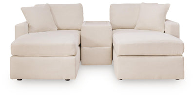 Modmax 3-Piece Sectional Sofa and 2-Piece Sectional Loveseat in Oyster