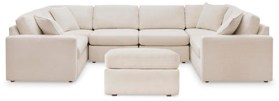 Modmax 6-Piece Sectional w/ Ottoman in Oyster