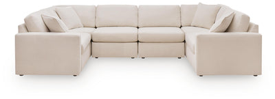 Modmax 6-Piece Sectional w/ Ottoman in Oyster