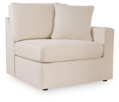 Modmax 5-Pc Sectional in Oyster Performance Fabric and Next-Gen Nuvella