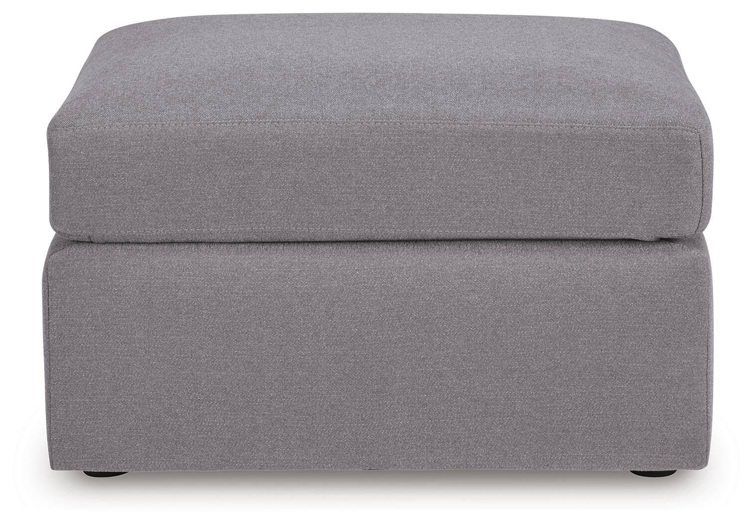 Modmax 5-Piece Sectional with Ottoman in Granite