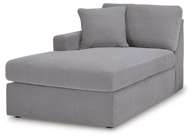 Modmax 5-Piece Double Chaise Sectional in Granite