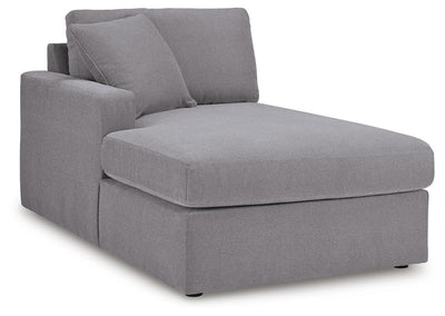 Modmax 7-Piece Sectional in Granite Performance Fabric and Next-Gen Nuvella