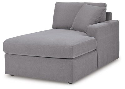 Modmax 5-Piece Double Chaise Sectional in Granite