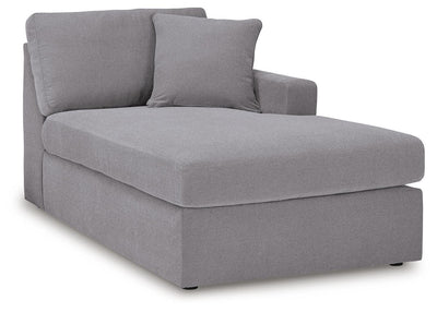 Modmax 5-Piece Double Chaise Sectional in Granite