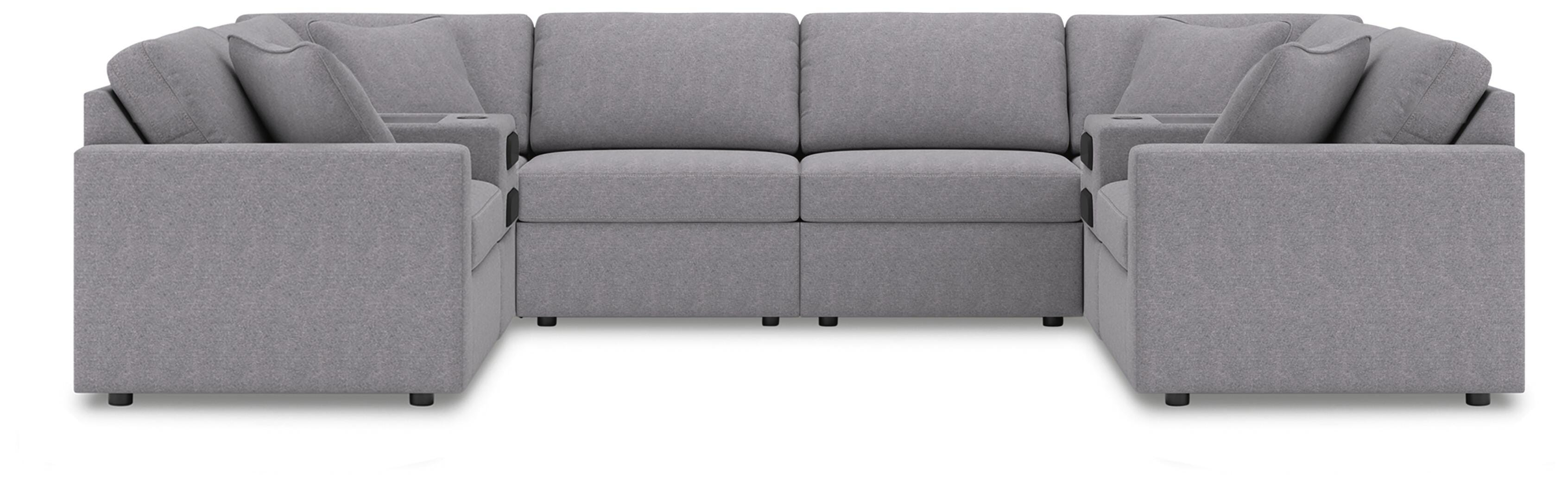 Modmax 8-Piece Sectional in Granite