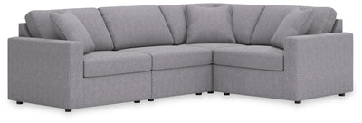 Modmax 4-Piece Sectional Sofa in Granite