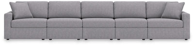 Modmax 5-Piece Sectional Sofa in Granite